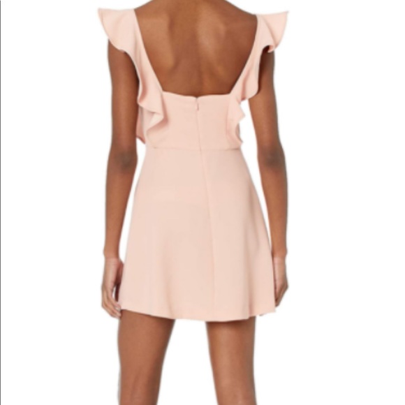 BCBGeneration Ruffled Square-Neck Dress - Picture 5 of 5